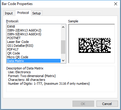 DataMatrix Protocol